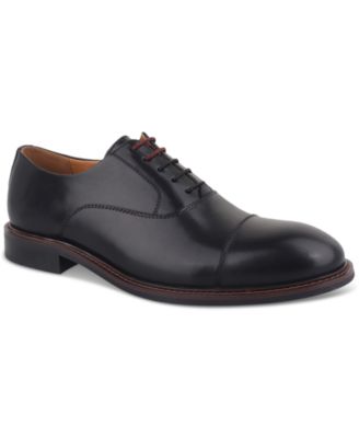 Bar III - Men's Cap-Toe Leather Oxford Dress Shoes