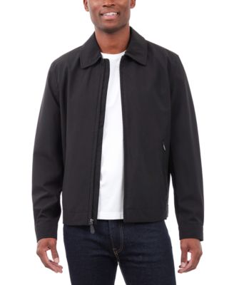 London Fog - Men's Hipster Stretch Water-Resistant Full-Zip Jacket