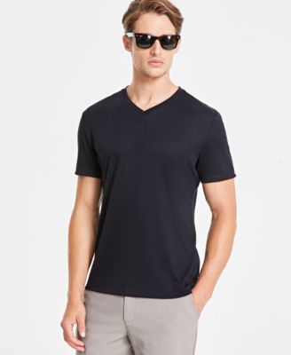 Alfani - Men's Travel Stretch V-Neck T-Shirt