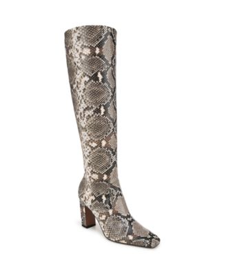 Franco Sarto - Bowman Wide Calf Square Toe Knee High Dress Boots