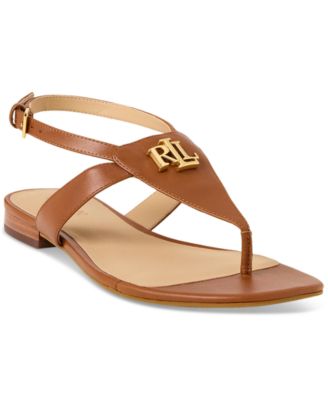 Lauren Ralph Lauren - Women's Everly Thong Flat Sandals