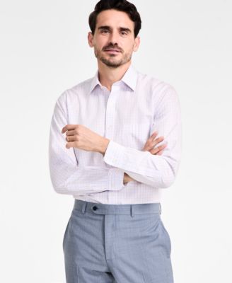 Brooks Brothers - Men's Regular-Fit Tattersall Dress Shirt