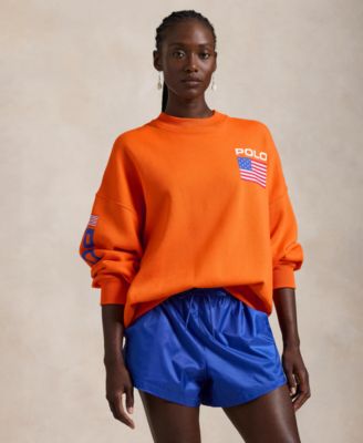 Polo Ralph Lauren - Women's Flag Logo Fleece Crewneck