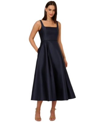 Adrianna Papell - Women's Mikado Fit & Flare Dress