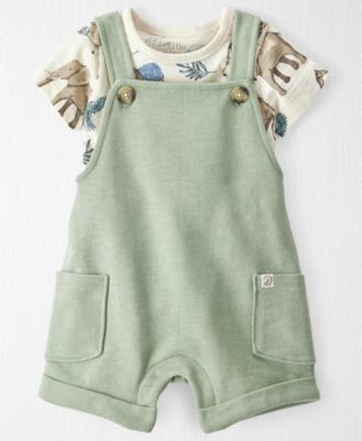 Carter's - Baby Boys Organic Cotton 2-Pc. T-Shirt & Shortall Set