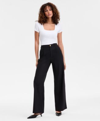 I.N.C. International Concepts - Women's High Rise Wide-Leg Pants