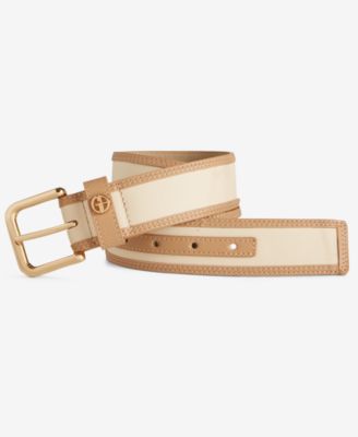 Giani Bernini - Edge-Stitch-Trim Pant Belt