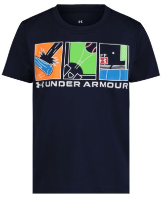 Under Armour - Toddler & Little Boys Baseball Comic Graphic T-Shirt