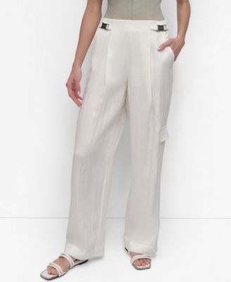DKNY - Women's Weathered Twill Pants