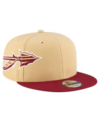 New Era - Men's Gold Florida State Seminoles Helmet 9FIFTY Snapback Hat