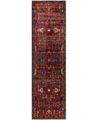 ADORN HAND WOVEN RUGS - Serapi M1945 2'9''x9'9'' Runner Area Rug