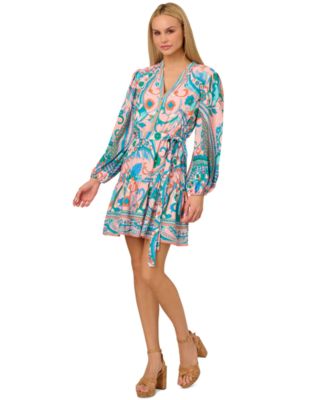 Adrianna - Women's Printed Shirtdress