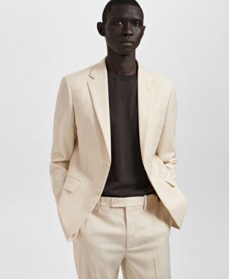 MANGO - Men's EU Slim-Fit Suit Blazer