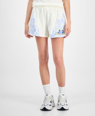 Disney - Juniors' Chillin Stitch Pull-On Graphic Shorts