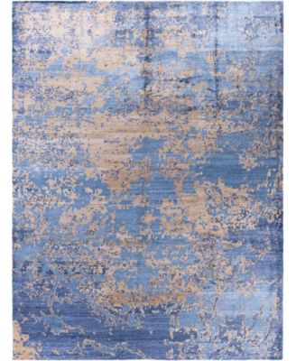 ADORN HAND WOVEN RUGS - Indo Modern M6891 9'2"x11'10" Area Rug