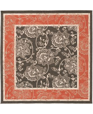 Livabliss - Alfresco ALF-9592 Black 6' x 9' Area Rug