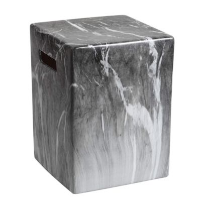 Safavieh - Avila Marble Garden Stool