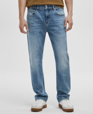 Mode of One - Men's Straight-Fit Stretch Jeans