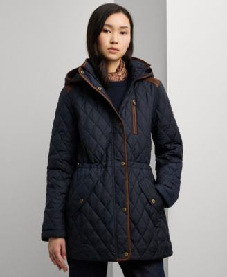Lauren Ralph Lauren - Women's Hooded Anorak Quilted Coat