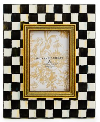 MacKenzie-Childs - Courtly Check 4" x 6" Picture Frame