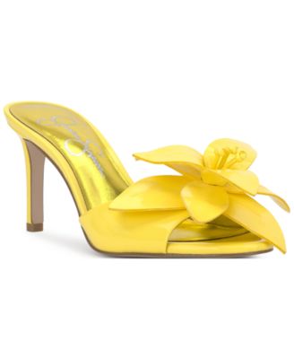 Jessica Simpson - Percia Flower High-Heel Dress Mules