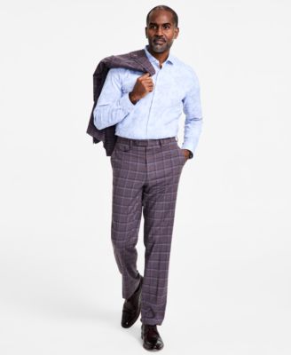 Tayion Collection - Men's Regular-Fit Suit Pants
