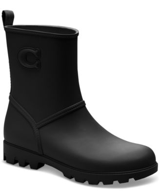 COACH - Women's Ryder Rubber Lug Rain Boots