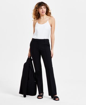 Bar III - Women's High Rise Compression Pants, Exclusively at Macy's