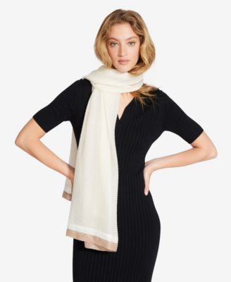 Steve Madden - Color Block Pleated Oblong Scarf