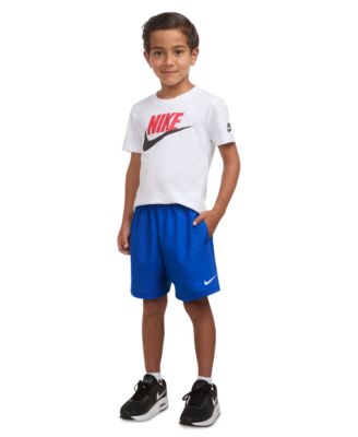 Nike - Little Kids Icon Dri-FIT Woven Twill Logo Shorts