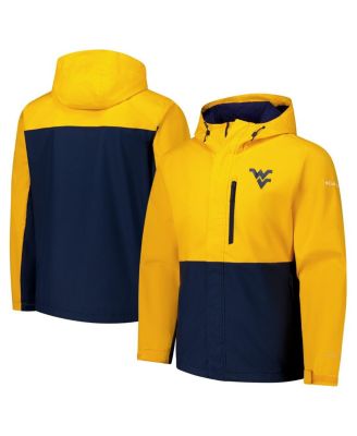 Columbia - Men's Gold West Virginia Mountaineers Field Bound Omni-Tech™ Full-Zip Jacket
