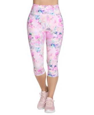 Skechers - Women's Go Walk Seascape Floral Capri Leggings