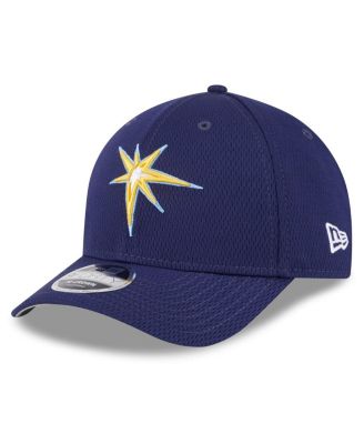 New Era - Men's Navy Tampa Bay Rays 2025 MLB Clubhouse 9FORTY M-Crown Adjustable Hat