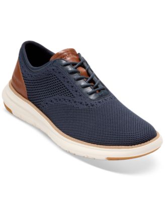 Cole Haan - Men's Grand Remix Lace-Up Knit Oxford Shoes