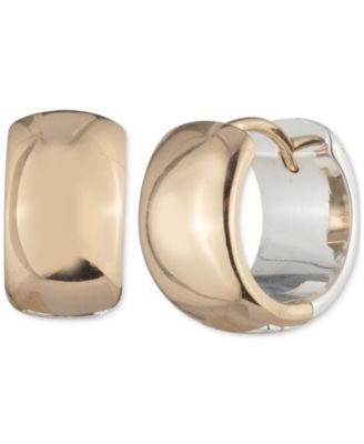 Lauren Ralph Lauren - Two-Tone Extra-Small Hoop Earrings, 0.4"