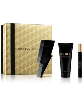 Carolina Herrera - Men's 3-Pc. Bad Boy Eau de Toilette Gift Set