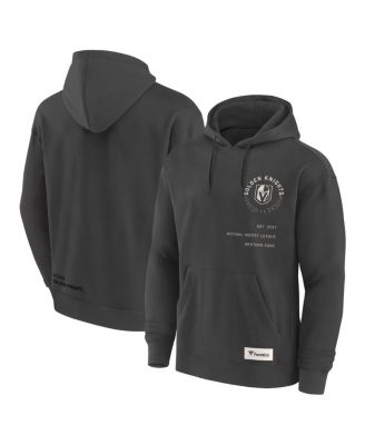 Fanatics - Men's Charcoal Vegas Golden Knights Future Ground Info Pullover Hoodie