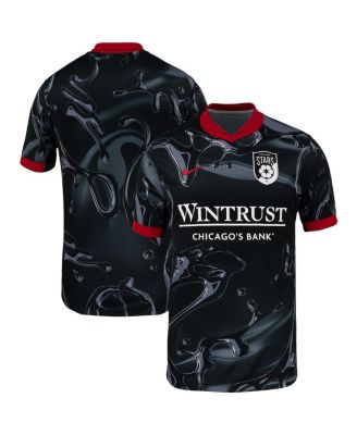 Nike - Men's Black Chicago Red Stars 2025 Secondary Stadium Replica Jersey