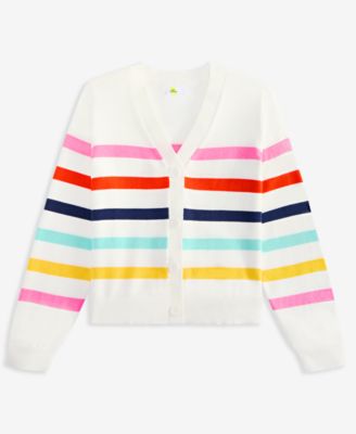 Epic Threads - Little & Big Girls Multi-Stripe Cardigan