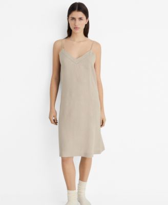 MANGO - Women's Linen Nightgown