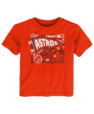 Outerstuff - Toddler Orange Houston Astros Ballpark Fun T-Shirt