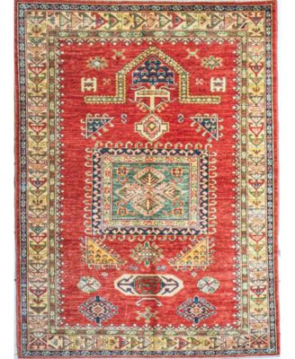 Bashian - One of a Kind Fine Kazak 640461 4'11''x6'6'' Area Rug
