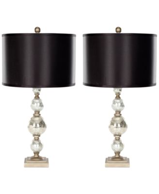 Safavieh - Set of 2 Nettie Mercury Glass Table Lamps