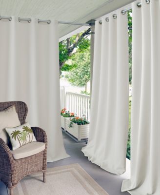 Elrene Home Fashions - Connor 52" x 84" Indoor/Outdoor Grommet Panel