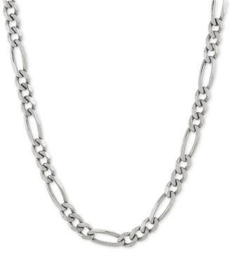 Macy's - Figaro 22" Chain Necklace in Sterling Silver