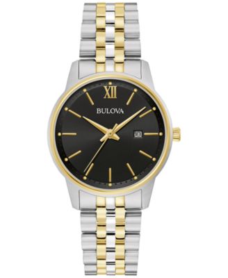 Bulova - Women's Classic Two-Tone Stainless Steel Bracelet Watch 32mm