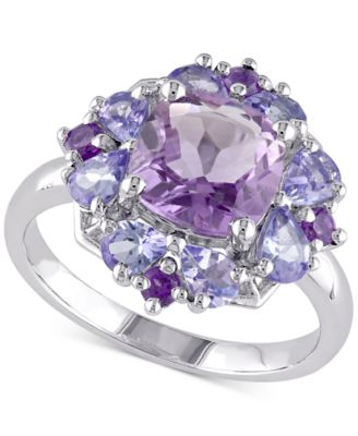 Macy's - Amethyst (1-7/8 ct. t.w.) & Tanzanite (1 ct. t.w.) in Sterling Silver