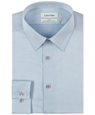 Calvin Klein - Men's Slim-Fit Non-Iron Performance Dress Shirt