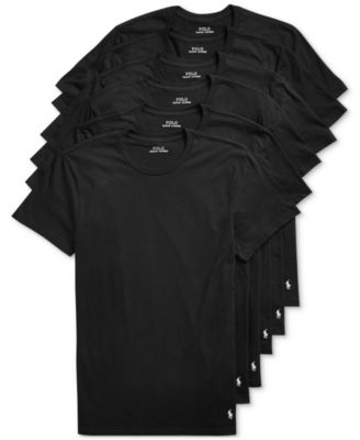 Polo Ralph Lauren - Men's Classic-Fit Crewneck Undershirts, 6-Pack