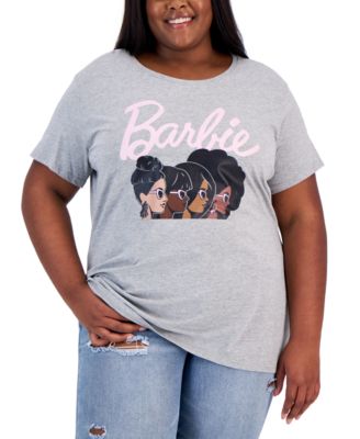 Hybrid Apparel - Trendy Plus Size Barbie BHM #1 Graphic T-Shirt